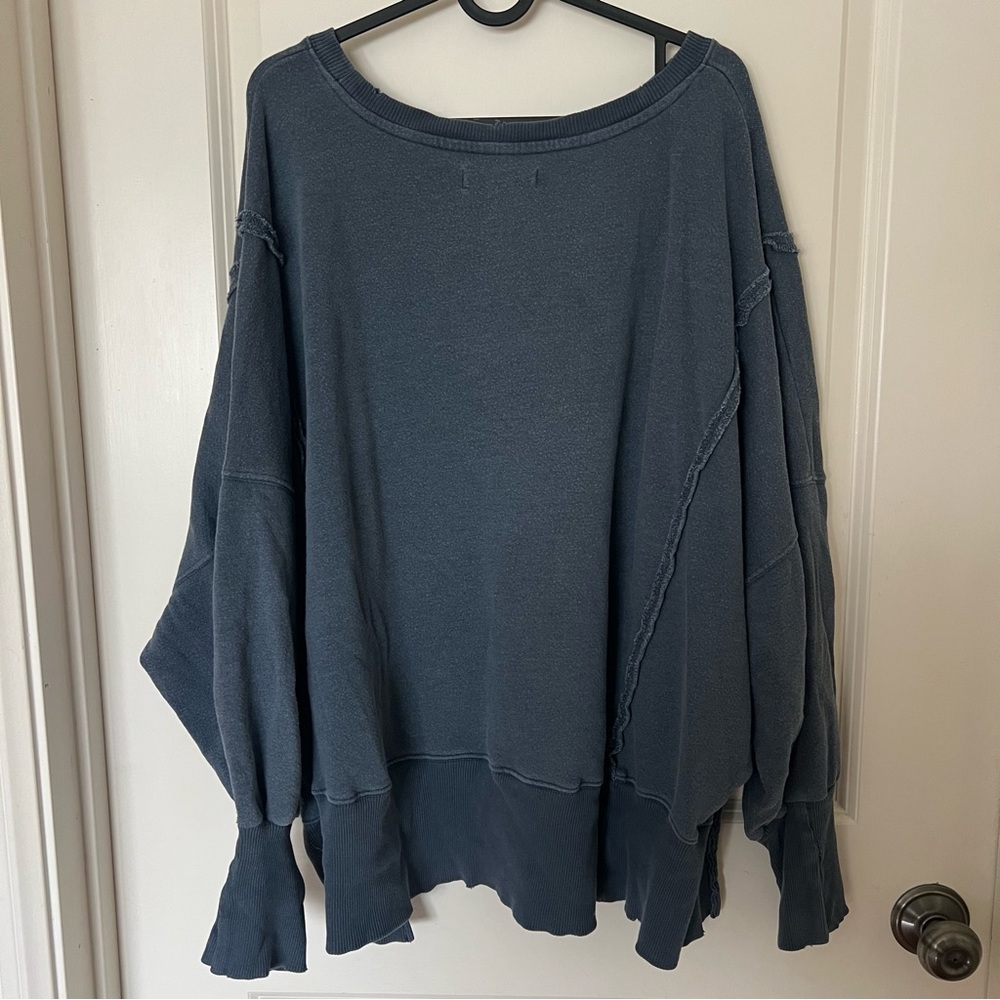 We The Free Camden Navy Sweatshirt - Picture 2 of 3